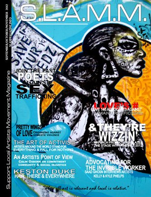 S.L.A.M.M. Fall 2012 Issue (Cover Art by Jahmane Artz)