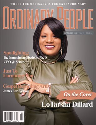ORDINARY PEOPLE Magazin - Sept. 2022| Vol. 13 | Issue 39