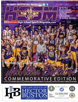2023 HSSM Football Preview McAllen HS Commemorative Edition