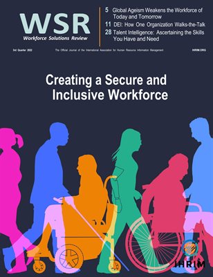 WSR | Workforce Solutions Review | 2022 Q3 | VOL 13 | ISS 3
