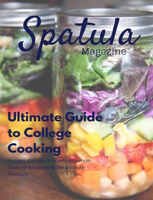 Spatula: College Cooking (Graphic Design Final)