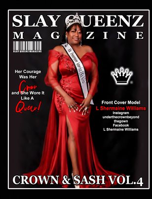 Slay Queenz Magazine Crown & Sash Vol 4