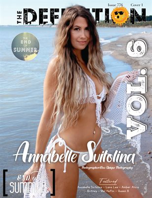 The Definition: Annabelle Svitolina End of Summer vol 6 issue 776 Cover 1