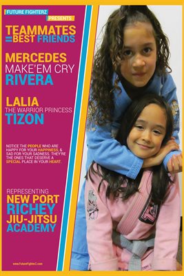 Lalia & Mercedes Friends/Teammates Poster