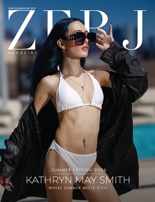 ZERJ Magazine featuring Kathryn May Smith (Where Summer Meets Style)
