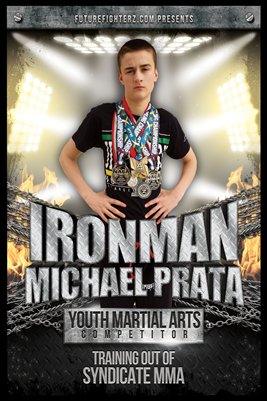 Michael Prata Ironman Poster