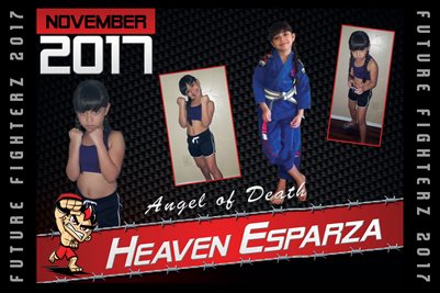 Heaven Esparza Cal Poster 2017