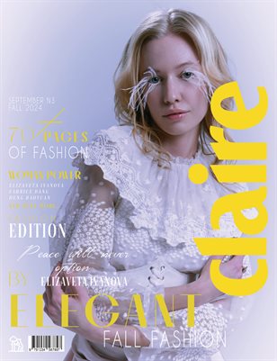 CLAIRE Magazine | The September Fashion & Beauty Edition | Vol.3 | 2024