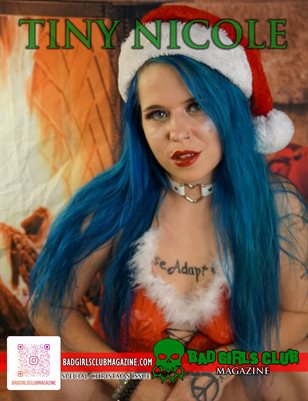 Tiny Nicole - Your Favorite Christmas Busty Little Sports the Blue Hair in this Conservative Holiday Gift to You