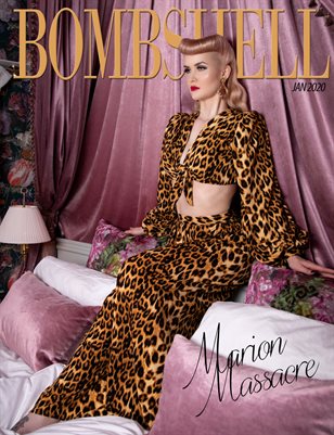 BOMBSHELL Magazine January 2020 - Marion Massacre Cover
