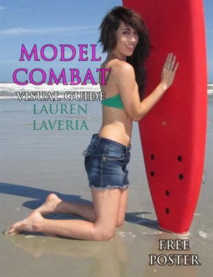Model Combat Visual Guide #9 - Sexy Barely Legal Teen Latina Lauren Teases Surfing Skills Soaking Wet Bare Foot