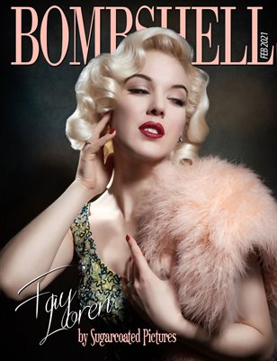 BOMBSHELL Magazine February 2021 - BOOK 1 - Fay Loren Cover