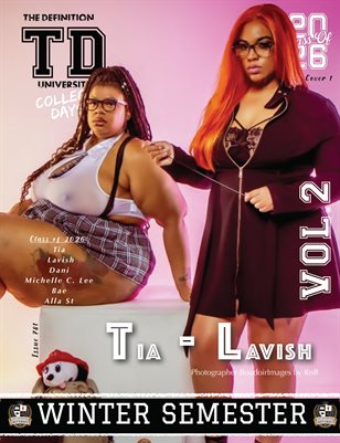 The Definition Tia - Lavish University Winter Semester vol 2 issue 781 Cover 1