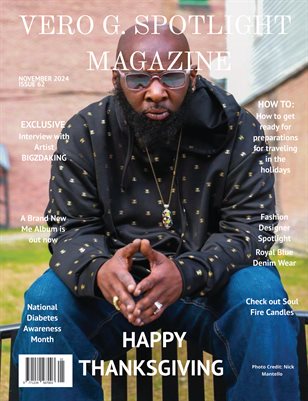 Vero G. Spotlight Magazine November issue 2024