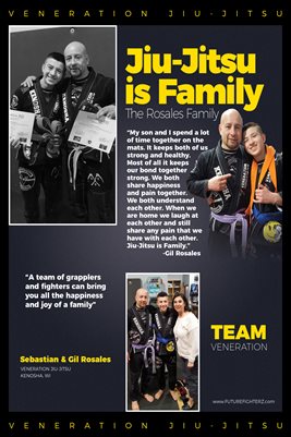 SEBASTIAN ROSALES JIU-JITSU FAMILY POSTER