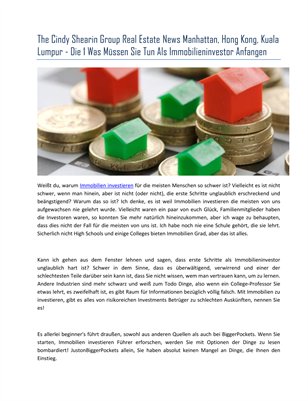 The Cindy Shearin Group Real Estate News Manhattan, Hong Kong, Kuala Lumpur