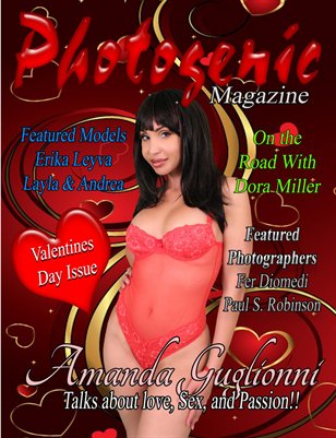 Photogenic Magazine Valentines Edition with Amanda G