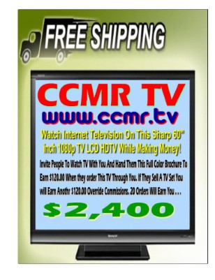 Sharp LCC6077UN Aquos 60" inch 1080p TV LCD HDTV 