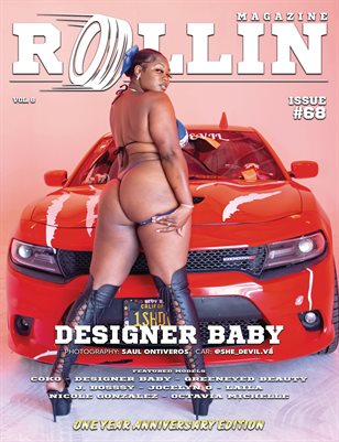 Rollin Magazine - Issue 68 (Cover Model Designer Baby)