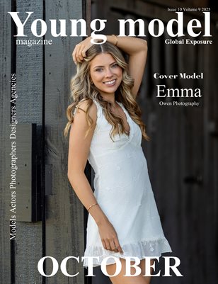 Young Model Magazine October Issue 10 Volume 9 2025