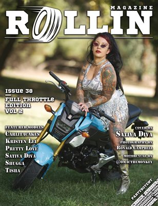 Rollin Magazine - Issue 38 (Cover Model Sativa Diva)
