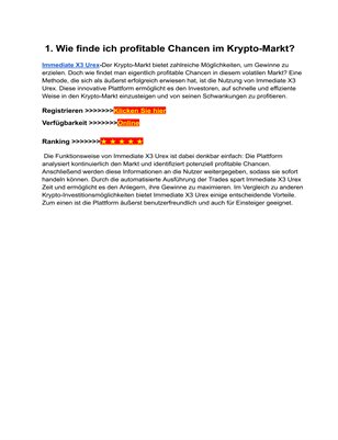 Immediate X3 Urex | & Neueste Immediate X3 Urex Erfahrungen App-Version-Überprüfen Sie alle Fakten