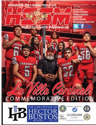 2023 HSSM Football Preview La Villa HS Commemorative ISSUE