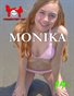 Monika - Petite Bare Foot Blonde Swedish Bikini Teen from Sweden Soaking Wet on Beach Shows Us Her Pink Bikini
