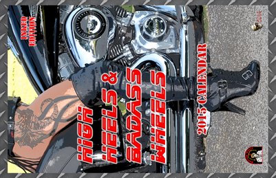 Kaptain Krazy High Heels and Badass Wheels calendar