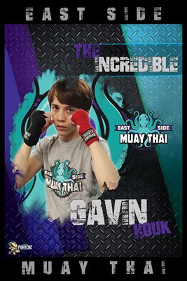 Gavin Houk East Side Themed - Poster