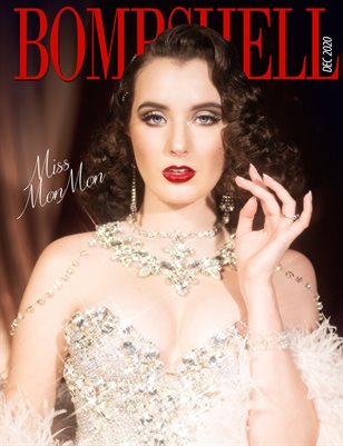 BOMBSHELL Magazine December 2020 - BOOK 2 Miss MonMon Cover