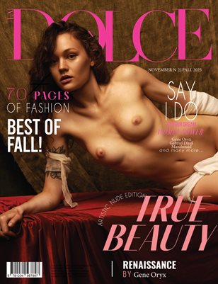 DOLCE Magazine | The November Artistic Nude Edition | Vol.2 | 2025
