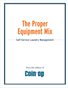 The Proper Equipment Mix: Self-Service Laundry Management
