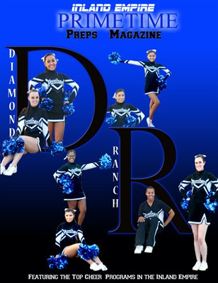 Inland Empire Prime Time Preps Magazine Diamond Ranch Cheer Edition April 2012