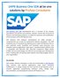 SAP® Business One SDK at be one solutions by ProAxia Consultants