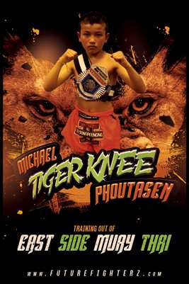 Michael Phoutasen Tiger Eyes Poster