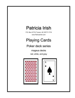 002 Patricia Irish Playing cards mageus decks gray, red, white 1