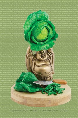 Cabbage Buddha Miniposter