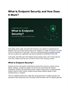 What Is Endpoint Security and How Does It Work?