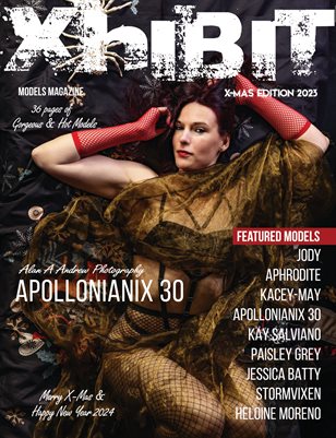 Xhibit Mag X-Mas Edition 2023 Front Cover Model: Apollonianix30