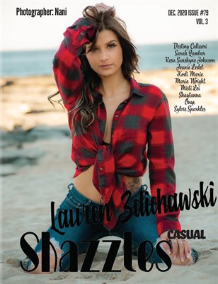 Shazzles Casual Issue #79 VOL 3 Cover Model Lauren Zdichawski