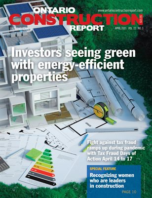 Ontario Construction Report (April 2021