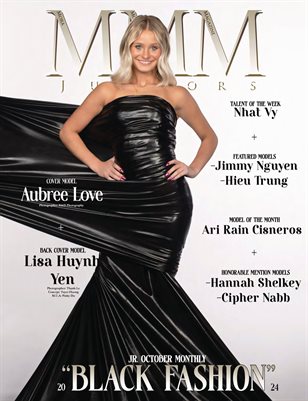 JR. October Monthly "Black Fashion" 2024