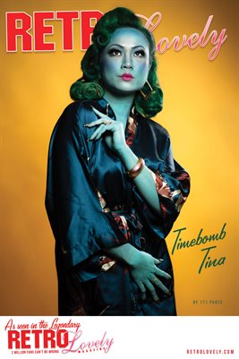 Retro Lovely No.146 – Timebomb Tina Cover Poster