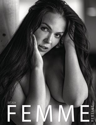 Femme Rebelle Magazine October 2024 ALLURE ISSUE - Dusil Photography Cover