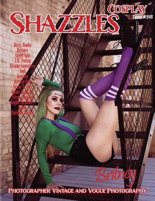 Shazzles Cosplay Issue #148 VOL 2 Cover Model Britney