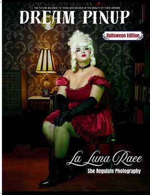 Dream Pinup Magazine Halloween 2025 La Luna Raee She Regulate Cover