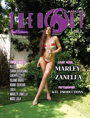 The Goat Magazine Issue 31 Cover Model Marley Zanella