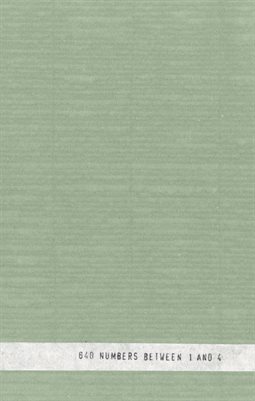 640 numbers between 1 and 4: An assisted self-portrait