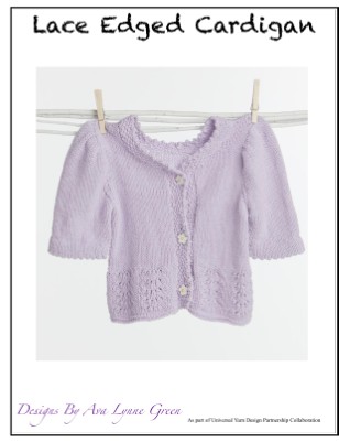 Lace Edged Cardigan